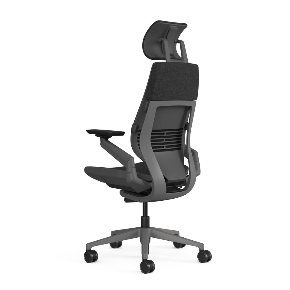Seat fabric Medley Pepper; Frame Dark