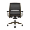 Mesh back 3D Knit Black; Seat fabric Ebony; Frame Burnished Bronze