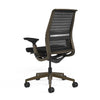 Mesh back 3D Knit Black; Seat fabric Ebony; Frame Burnished Bronze