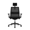 Mesh back 3D Knit Black; Seat fabric Ebony; Frame Black