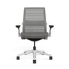 Mesh back 3D Knit Nickel; Seat fabric Dark Grey; Frame Seagull