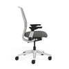 Mesh back 3D Knit Nickel; Seat fabric Dark Grey; Frame Seagull