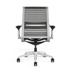 Mesh back 3D Knit Nickel; Seat fabric Dark Grey; Frame Seagull