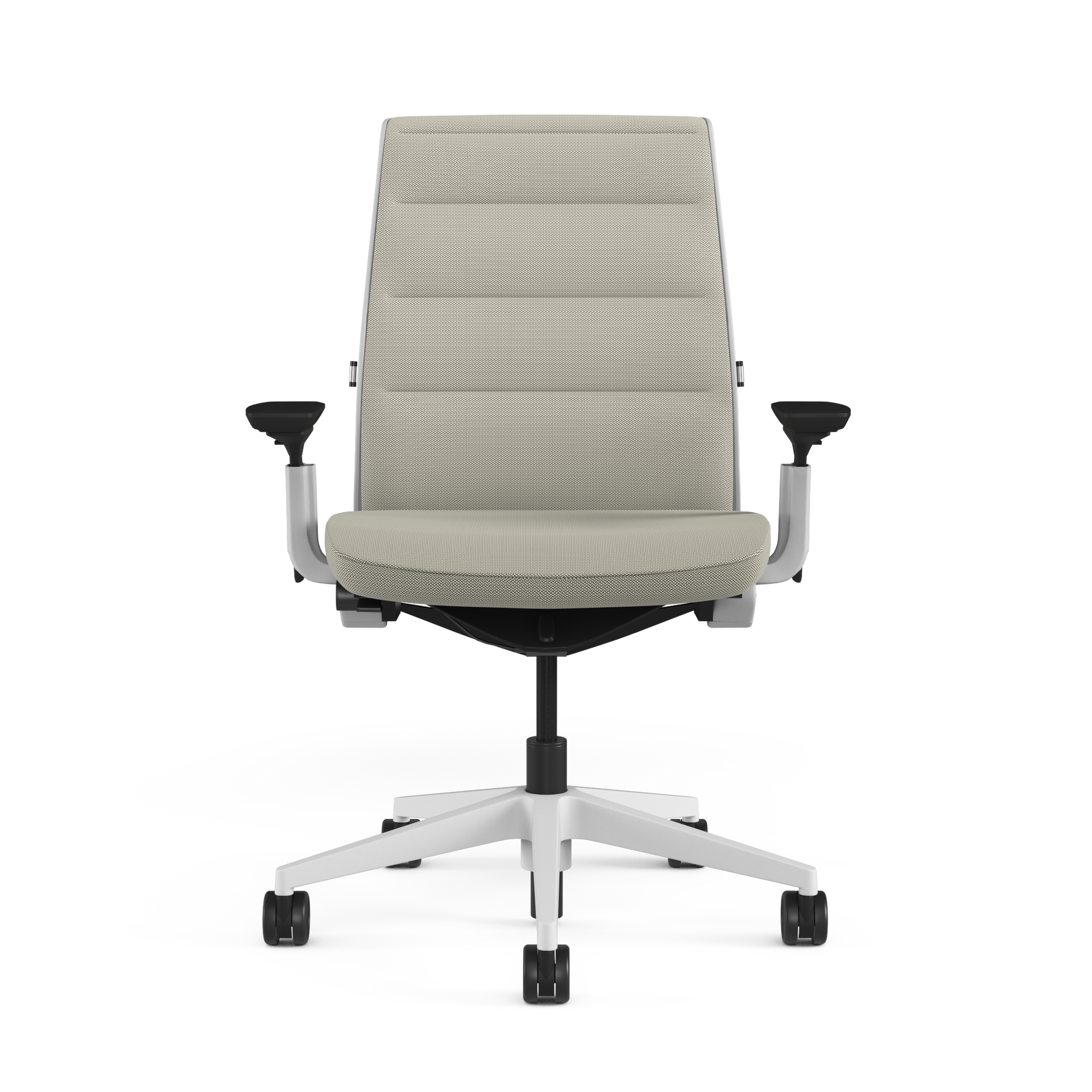 Quilted Back; Seat fabric Era Stone; Seagull Frame