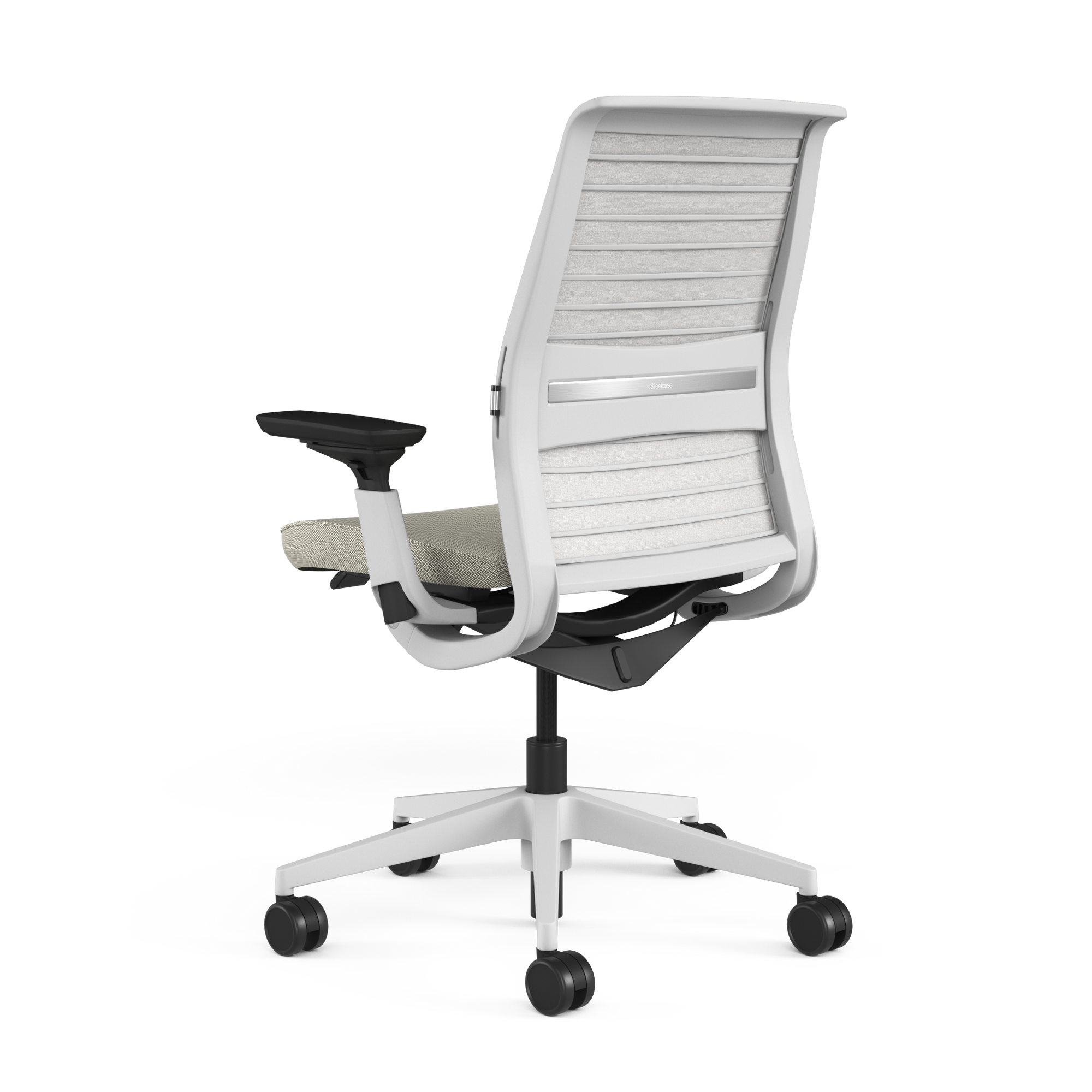 Quilted Back; Seat fabric Era Stone; Seagull Frame