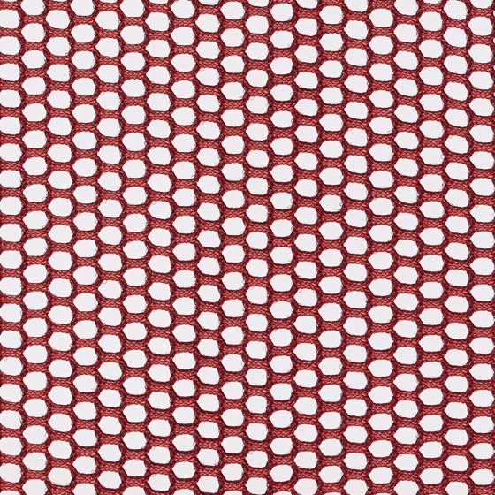 Mesh back 3D Knit Scarlet; Seat fabric Medley Cherry Red; Frame Seagull