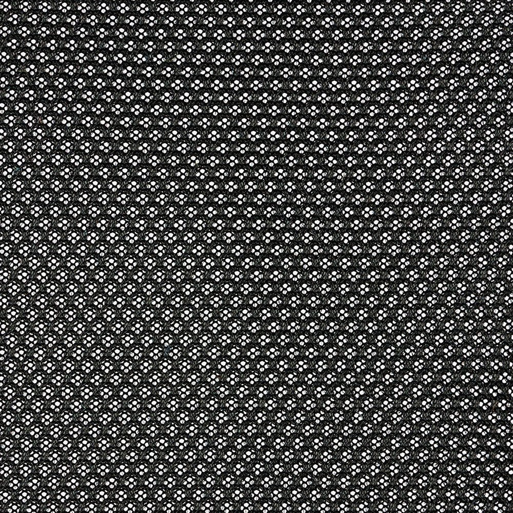 Meshback 3D Microknit Licorice; Seat fabric Ebony (Omni-R); Black+Scarlet Frame