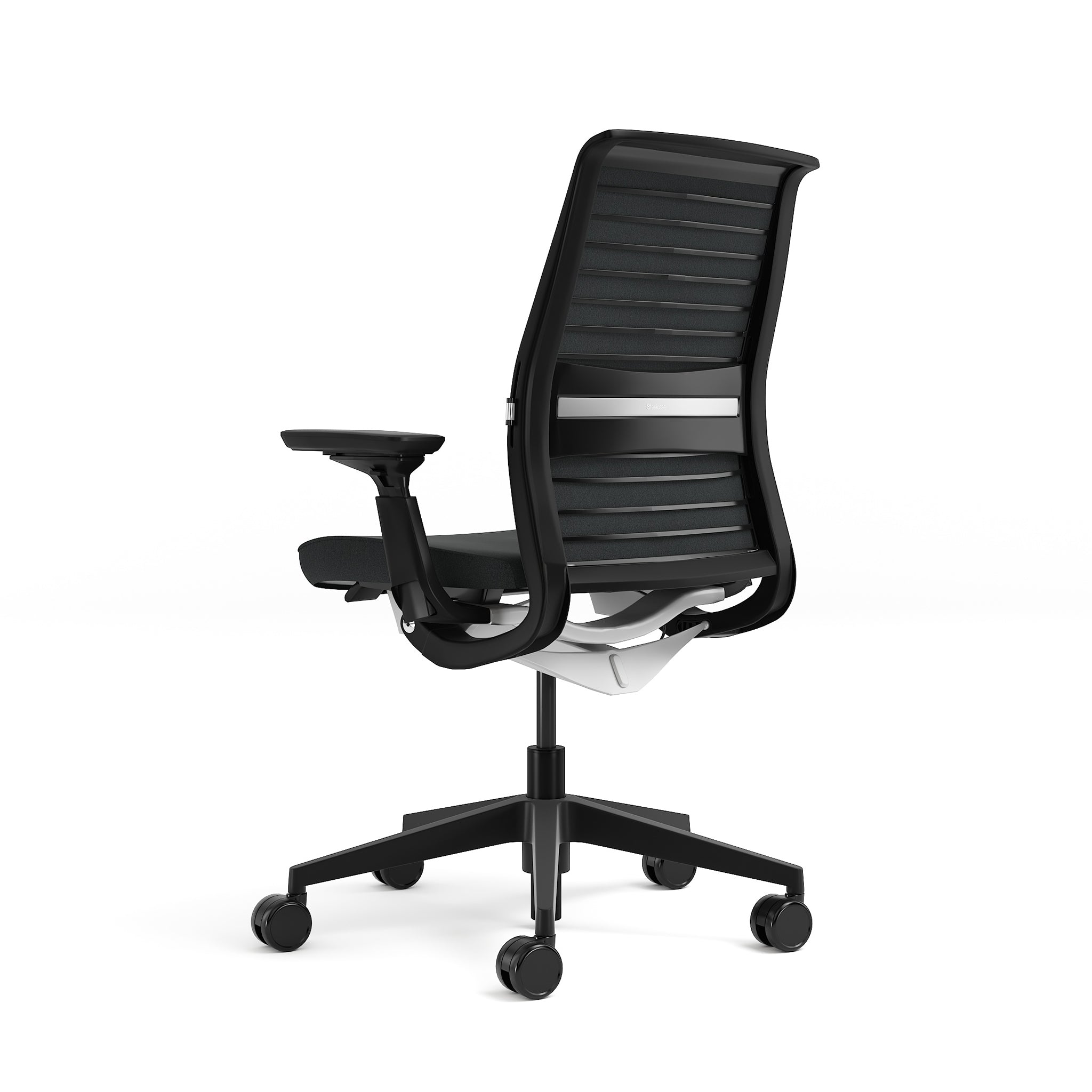 Fabric Back Omni-R; Seat fabric Ebony (Omni-R); Black Frame