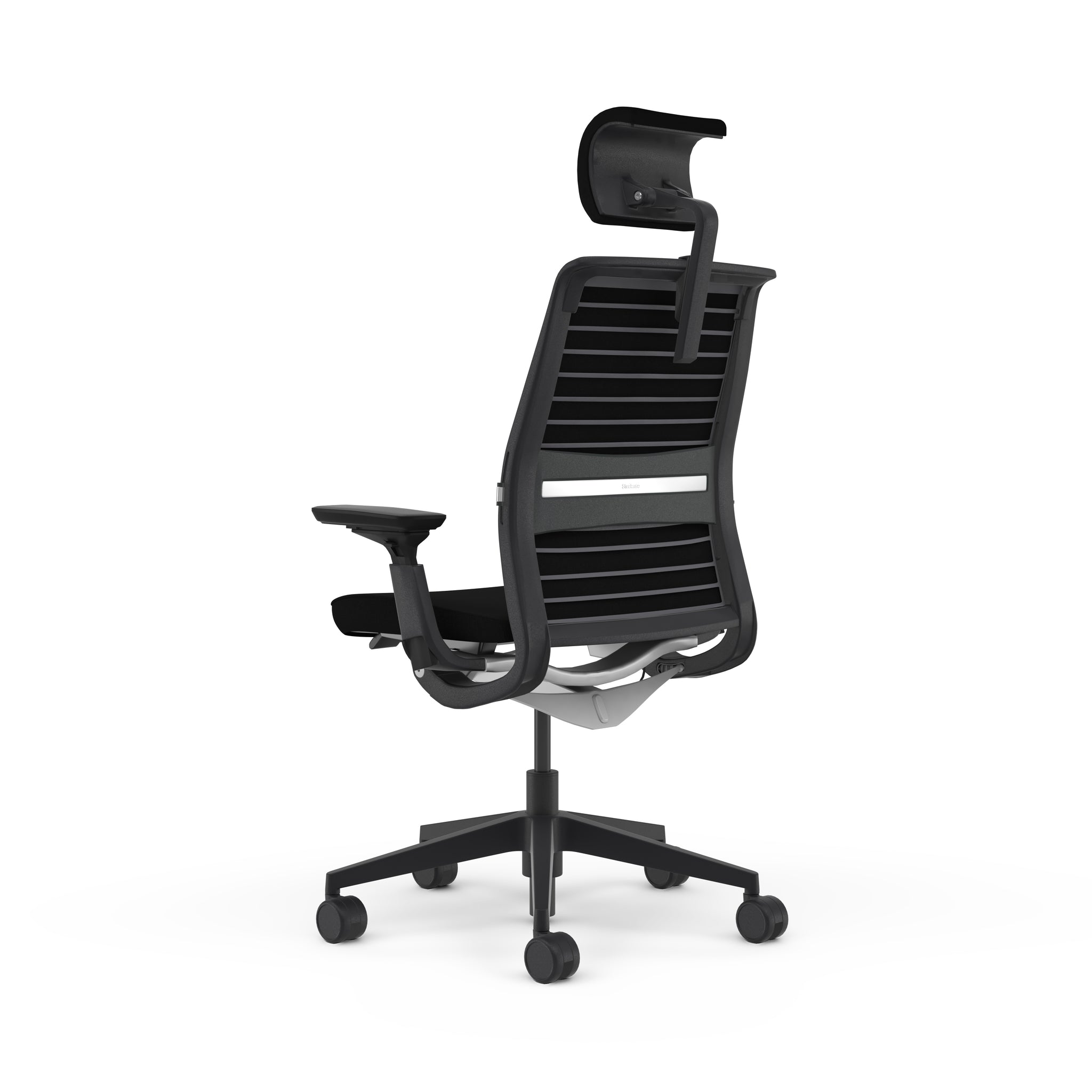 Fabric Back Omni-R; Seat fabric Ebony (Omni-R); Black Frame