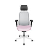 Meshback Grey; Seat fabric Era Pink Lemonade; Frame Seagull