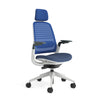 Meshback 3D Microknit Royal Blue; Seat fabric Medley Blue; Frame Seagull